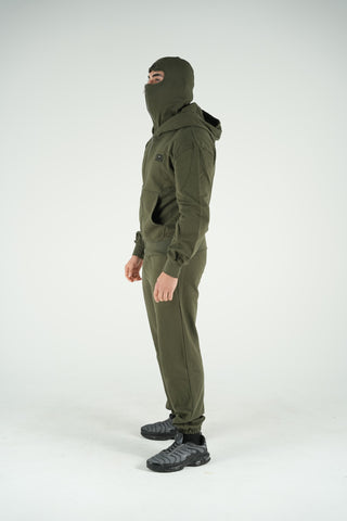 Khaki Balaclava Tracksuit
