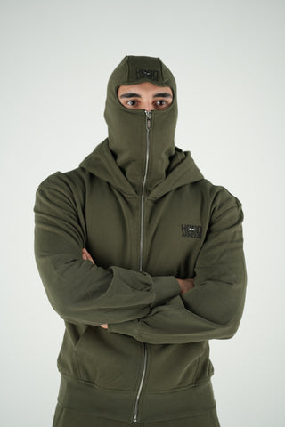 Khaki Balaclava Tracksuit